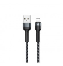 Кабель REMAX Jany Series Aluminum Alloy Braided. data cable Lightning-Black ( )