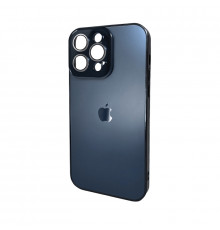 Чохол для смартфона AG Glass Sapphire Frame MagSafe Logo for Apple iPhone Pro Sea Blue ( )