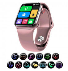 Apl Watch Series PLUS, Aluminium, бездротова зарядка, pink