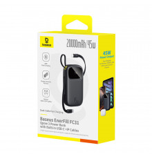 УМБ Power Bank Baseus EnerFill Qpow (with cable Type-C+Lightning) ( )