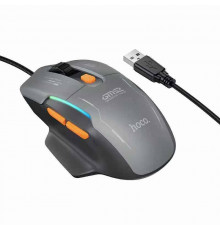 Маніпулятор миша HOCO Reddy RGB gaming wired mouse Black ( )