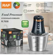 Кухонний електричний чоппер RAF із нержавіючої сталі, подрібнювач продуктів л