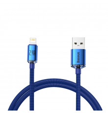 Кабель Baseus Crystal Shine Series Fast Charging Data Cable USB to iP. Blue ( )
