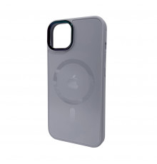 Чохол для смартфона AG Glass Sapphire MagSafe Logo for Apple iPhone Grey ( )