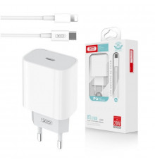 СЗУ XO PD Fast charger with Lightning cable Type-c to Lightning