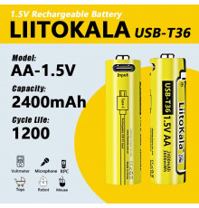 Акумулятор AA, LiitoKala.,, ОРІГІНАЛ