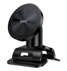 Автотримач для телефона HOCO Eminent Ring Magnetic Car holder(center console) Black ( )