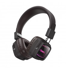 Бездротові накладні навушники HOCO Earl Ⅲ abyss mirror BT headphones Brown ( )
