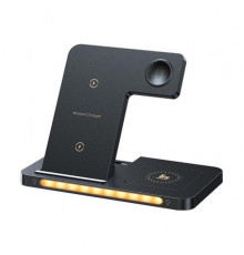 Бездротовий зарядний пристрій REMAX Minxl Pro Series Foldable Wireless Charger with Light Black ( )