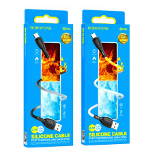 Data Cable Borofone Advantage silicone Micro