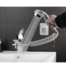 Душовий комплект на умивальник External Shower з турманіловою лійкою