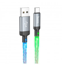 Кабель HOCO Shine charging data cable for Type-C Gray ( )