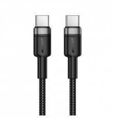 Кабель ACEFAST, Type-C to Type-C,,,., Nylon Braid, Aluminum Alloy + TPE connectors, Black ( )