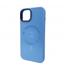 Чохол для смартфона AG Glass Sapphire MagSafe Logo for Apple iPhone Pro Sierra Blue ( )