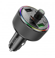 АЗП з FM-модулятором HOCO Guerrero. car BT FM transmitter Black ( )