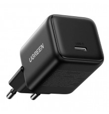 Мережевий зарядний пристрій UGREEN USB-C GaN Fast Charger EU Black ( )