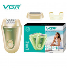 Епілятор VGR в GOLD, насадки