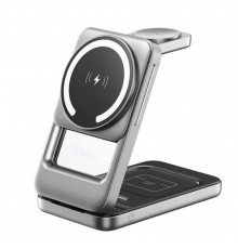 Бездротовий зарядний пристрій REMAX. in upgrade free with built-in night light foldable magnetic wireless charger Black ( )