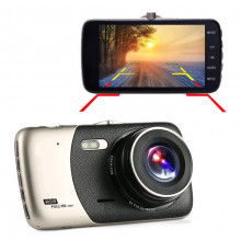 Автомобільний відеореєстратор, LCD '', Angel Lens, камери, Full HD, метал. Корпус
