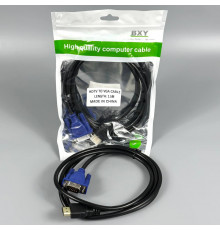 Кабель HDMI-VGA..