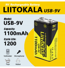 Акумулятор Крона, LiitoKala,, ОРІГІНАЛ