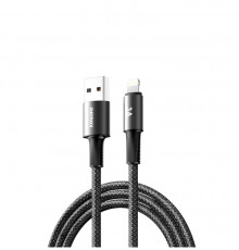 Кабель REMAX WindSpeed Series Fast charging aluminum alloy braided data cable (A-L) - Black. ( )
