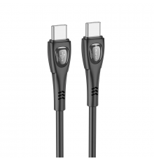 Кабель BOROFONE Type-C to Type-C Superior charging data cable Black ( )