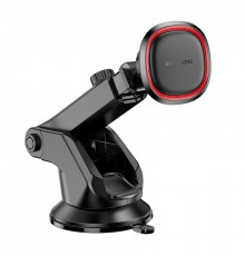 Автотримач для телефона BOROFONE Roman magnetic car holder (center console) Black Red ( )
