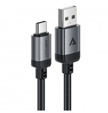 Кабель ACEFAST USB-A to USB-C aluminum alloy charging data cable Black ( )