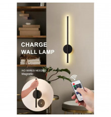 Настінний акумуляторний LED світильник Strip Light, см, світлодіодне бра