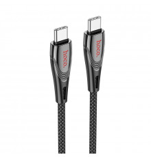 Кабель HOCO Monte charging data cable Type-C to Type-C Black ( )