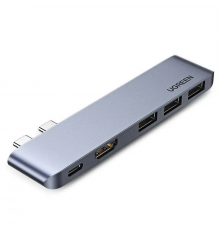 USB-Хаб UGREEN Dual USB-C To. A+Type C Female Converter ( )