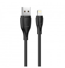 Кабель HOCO Ultimate silicone charging data cable for iP Black ( )