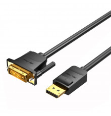 Кабель Vention DP to DVI Cable Black (HAFBH) (HAFBH)