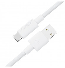 Кабель ACEFAST USB-A to USB-C braid charging data cable White ( )