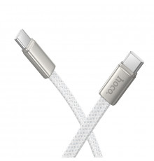 Кабель HOCO Exceso charging data cable C to C White ( )