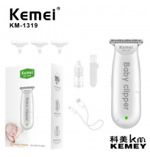 Тример для дитячої стрижки волосся Kemei, машинка для дітей