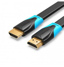 Кабель Vention Flat HDMI. Cable Плоский. Black ( ) ( )