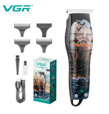 Тример VGR, насадки, індикатор зарядки