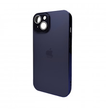 Чохол для смартфона AG Glass Sapphire Frame MagSafe Logo for Apple iPhone Deep Purple ( )