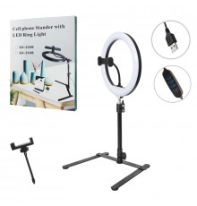Cell Phone Stand with LED Ring Light см