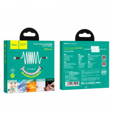 Data Cable Hoco + Silicone Type-C