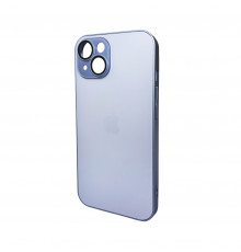 Чохол для смартфона AG Glass Matt Frame Color Logo for Apple iPhone Sierra Blue ( )
