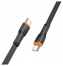 Кабель BOROFONE Esplendido charging data cable C to C Black ( )