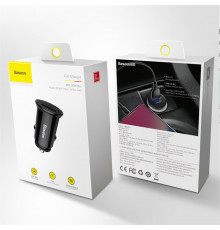 Автомобільний зарядний пристрій Baseus Circular Plastic.. ( )