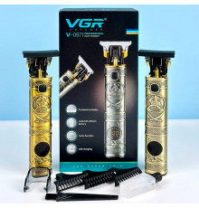 Машинка для стрижки VGR Professional (з насадками + Тример та бритва)