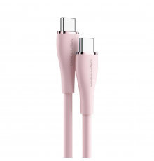 Кабель Vention USB. C Male to C Male Cable Pink Silicone Type (TAWPF) (TAWPF)