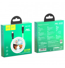 Data Cable Hoco + Silicone Type-C to Lightning
