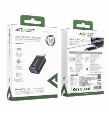 Перехідник OTG AceFast USB female to Type-C male