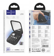Набір кабелів Hoco Treasure Type-C to Type-C (конектор Micro, Lightning, USB) + підставка